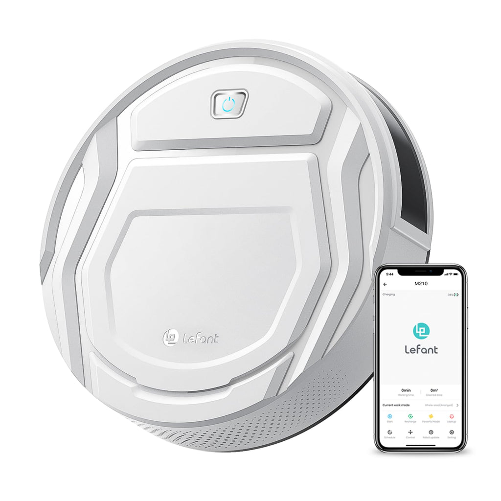 LEFANT Robot Vacuum Cleaner with Strong Suction & Wi-Fi Control