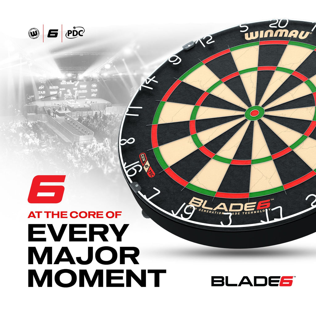 WINMAU Blade X & Blade 6 Series Professional Dartboard