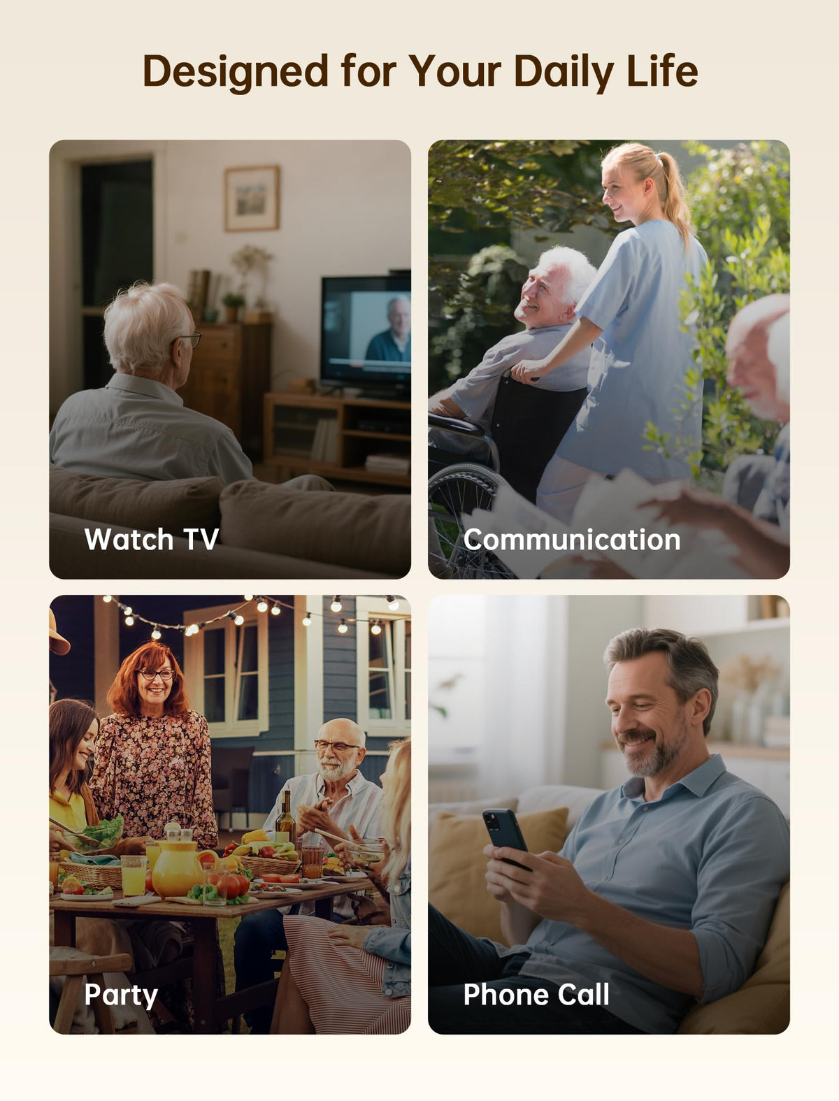 BIGPROT OTC Rechargeable Hearing Aids for Seniors