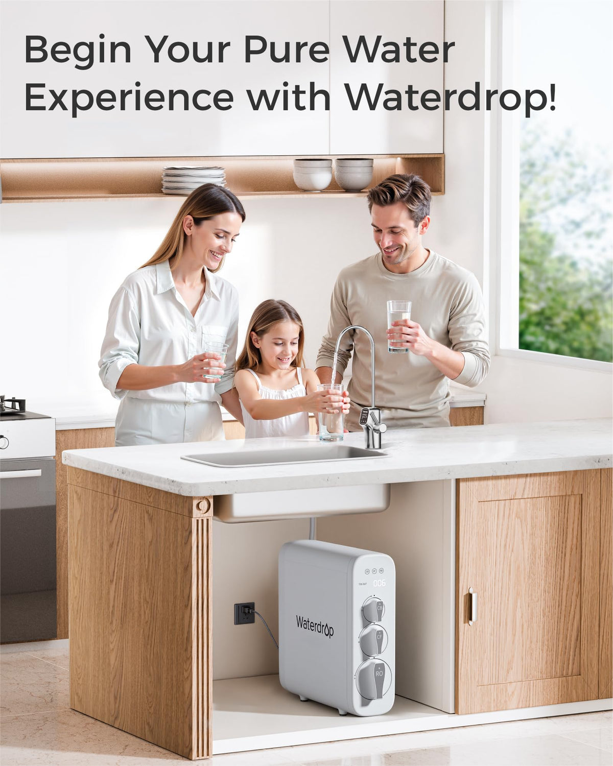WATERDROP G3-2CFCB Filter Replacement for G3-W, G3P600, G3P800