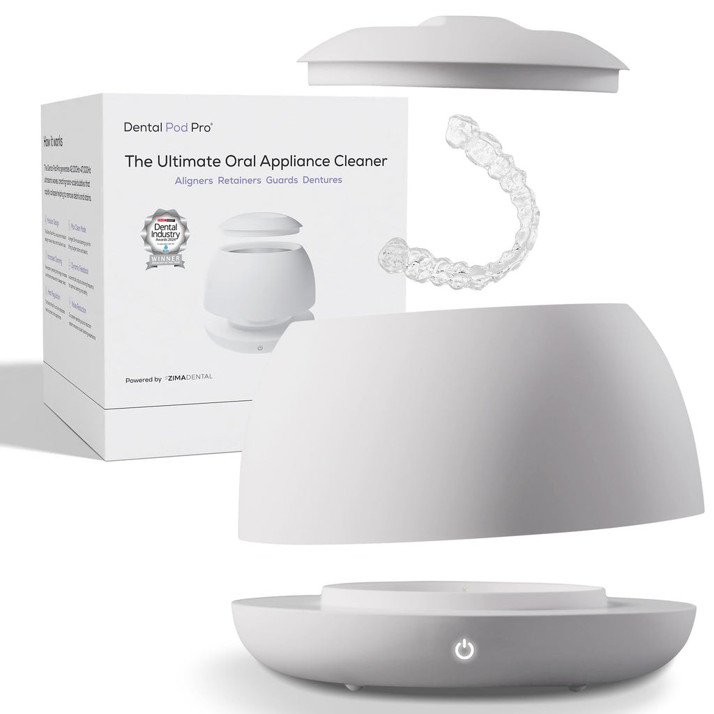 ZIMA DENTAL Pod PRO: Ultrasonic Retainer & Aligner Cleaner