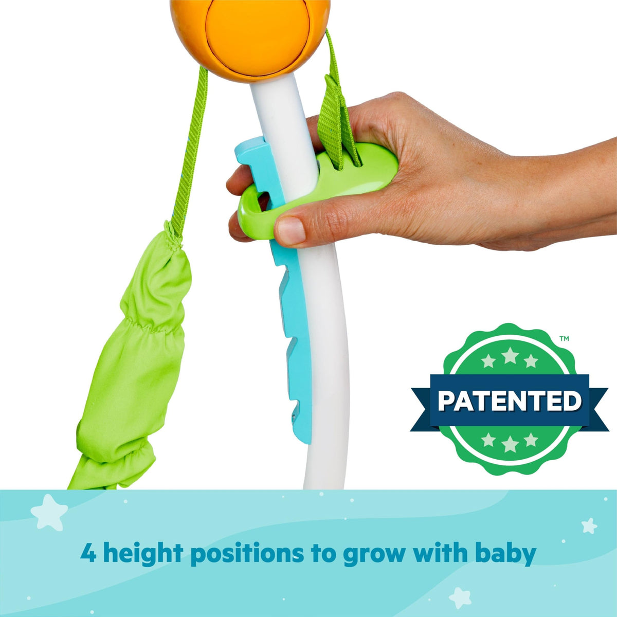 BRIGHT STARTS Finding Nemo Baby Activity Center Jumper with Toys