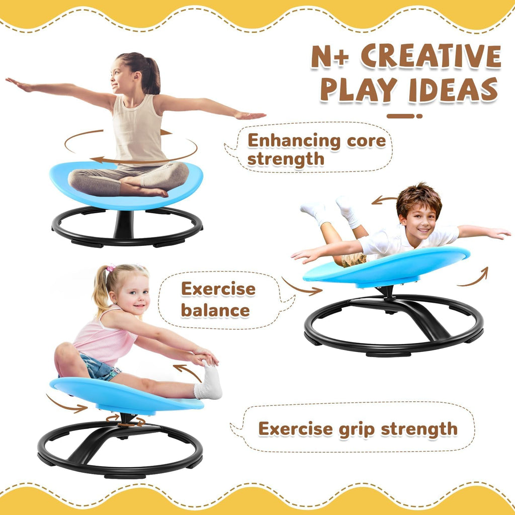 ZHENX Spinning Chair for Autistic Kids - Sensory Seat