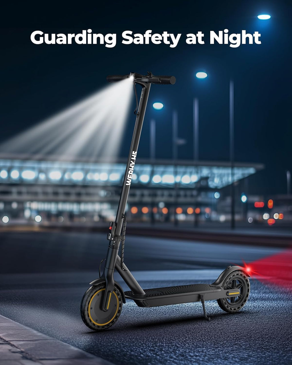WERHY 8.5" Electric Scooter - 350W/500W Motor, 19/22 MPH