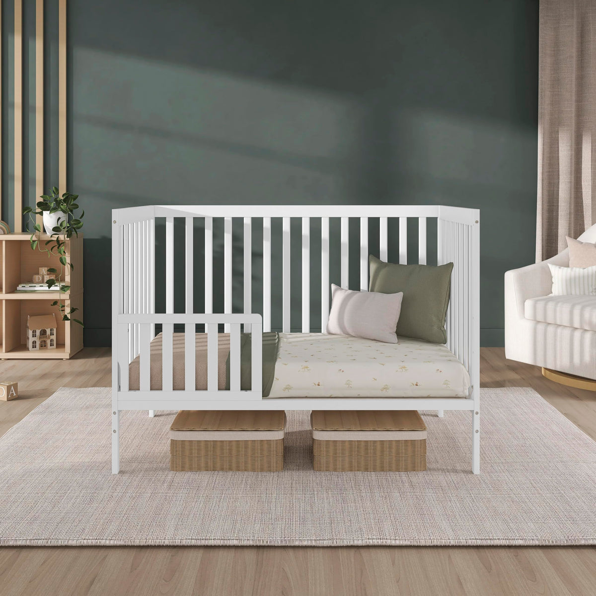 DREAM ON ME Synergy 5-in-1 Convertible Full-Size Baby Crib