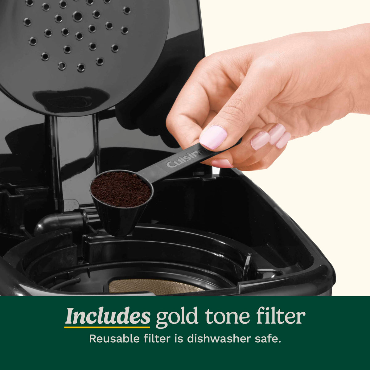 CUISINART 14-Cup Programmable Coffee Maker with Brew Strength