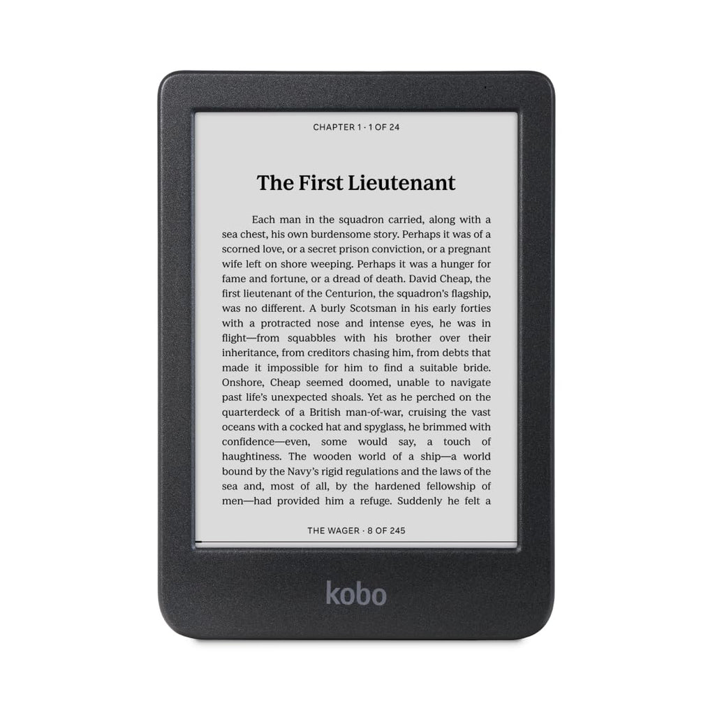 KOBO Clara BW eReader | 6" Touchscreen | Waterproof | 16GB