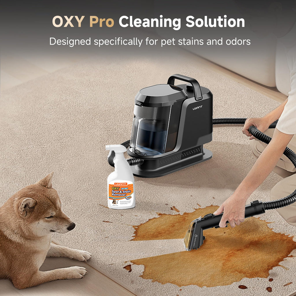 UWANT Carpet Cleaner Machine with Steam & Powerful Suction