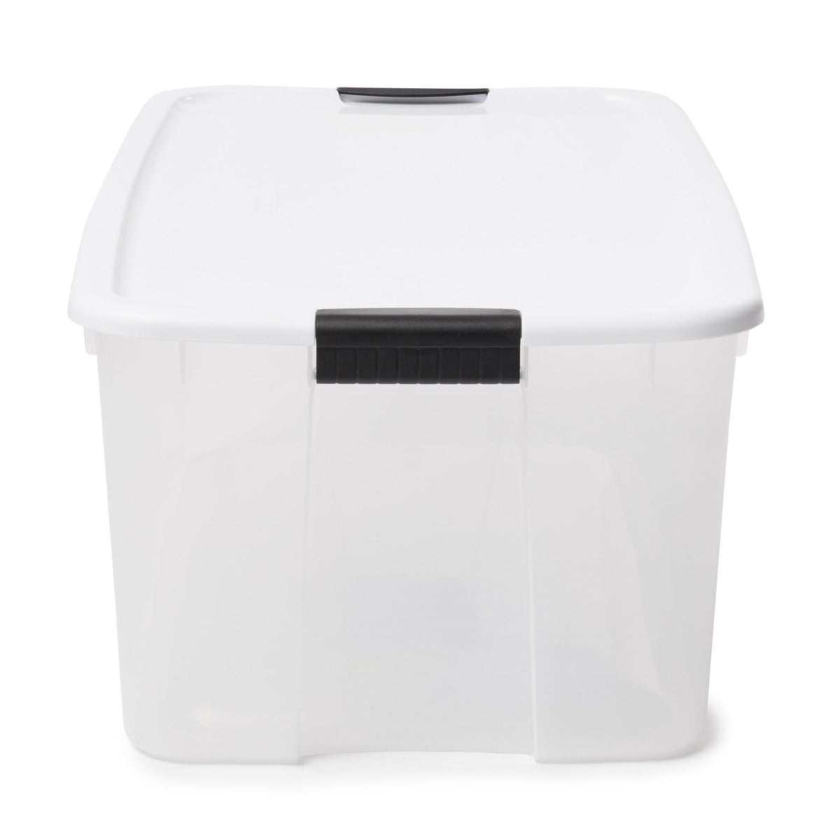 STERILITE 4-Pack Clear Plastic Storage Bins with Lids - 116 Quart