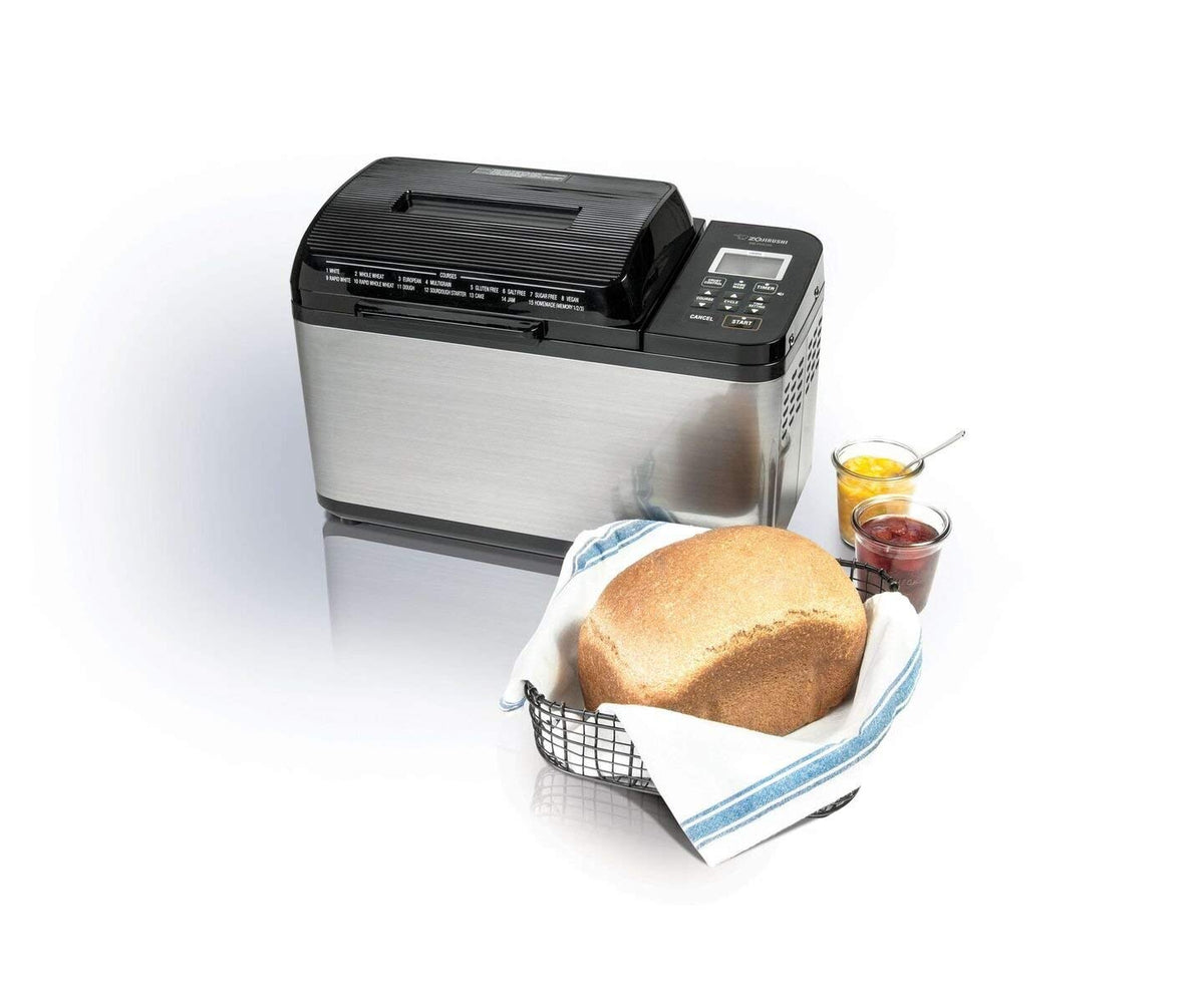 ZOJIRUSHI BB-PDC20BA Virtuoso Plus Breadmaker for 2 lb Loaves