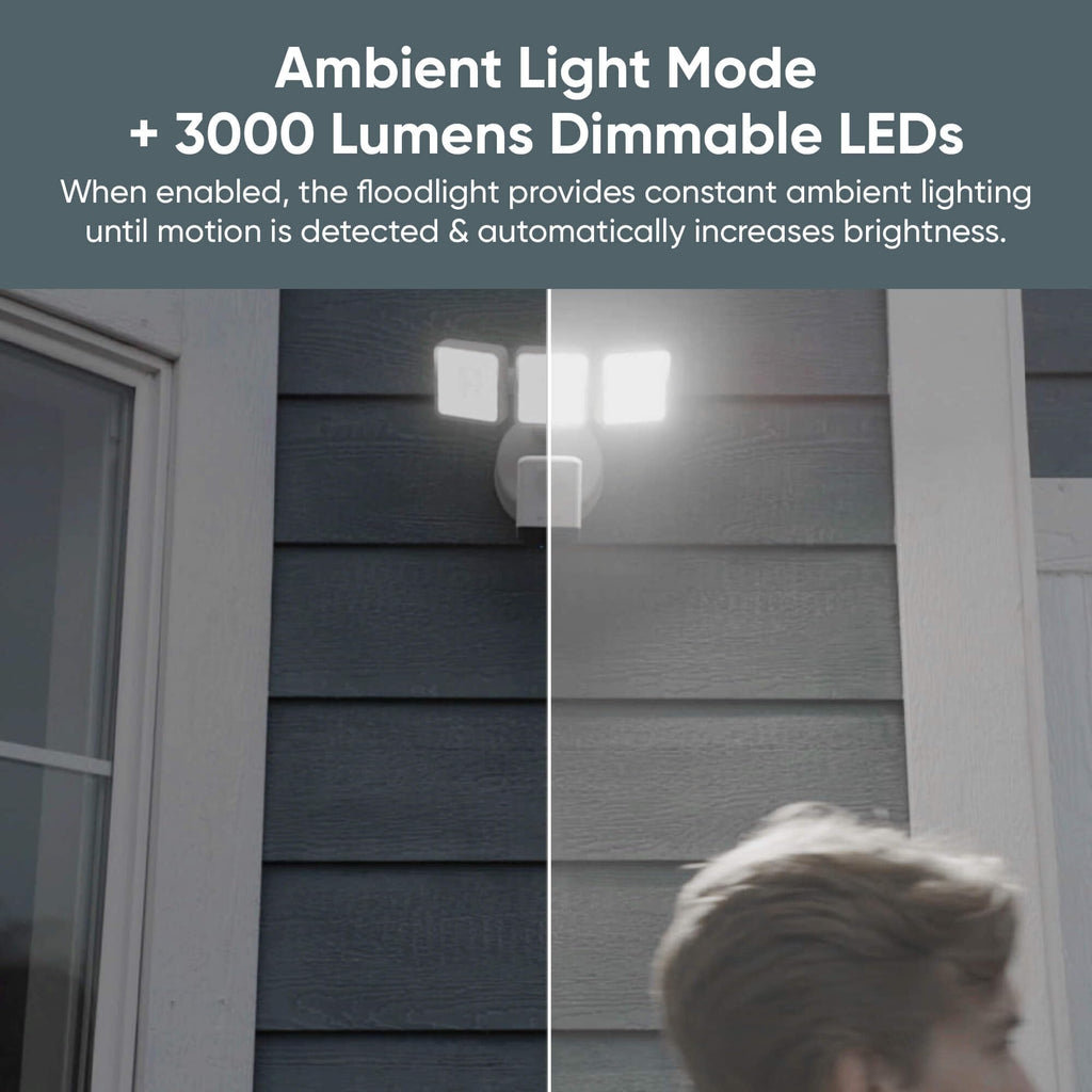 WYZE Floodlight Camera Pro - 2.5K HD Outdoor Security