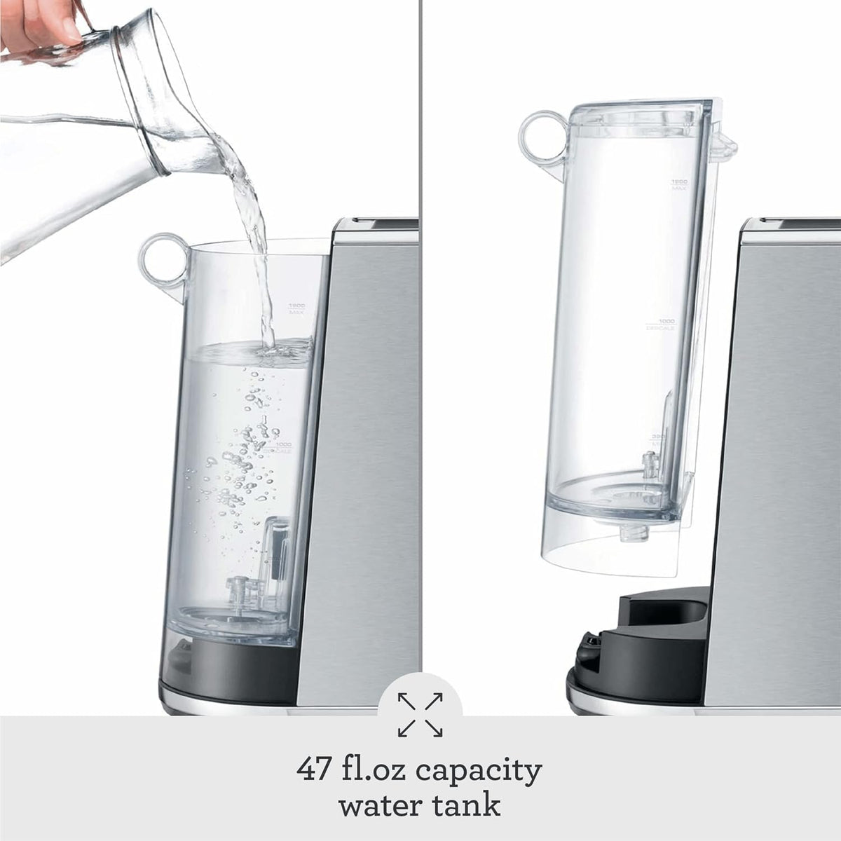 BREVILLE Bambino Espresso Machine - Brushed Stainless Steel