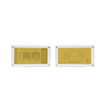 FIFA World Cup 2026™ Gold Metal Replica Ticket