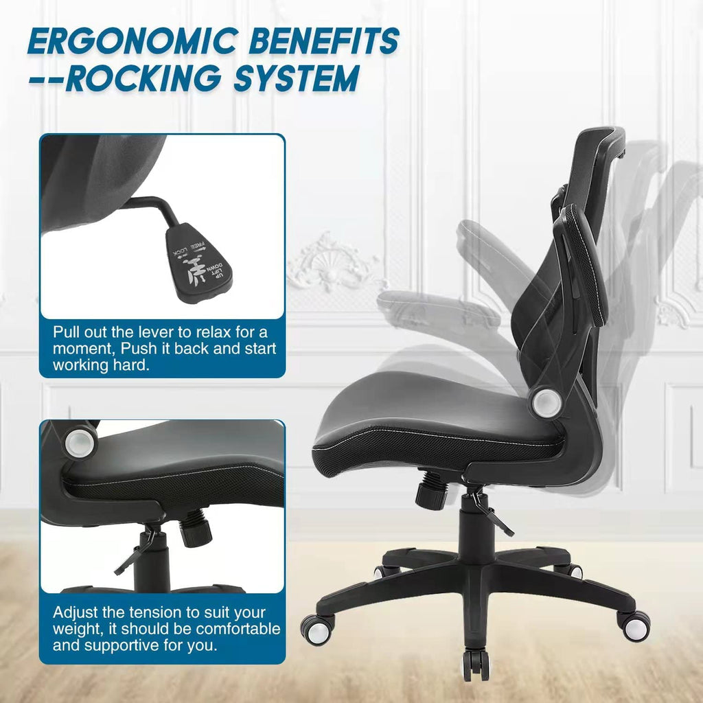 X XISHE Ergonomic Office Chair with Adjustable Lumbar Support
