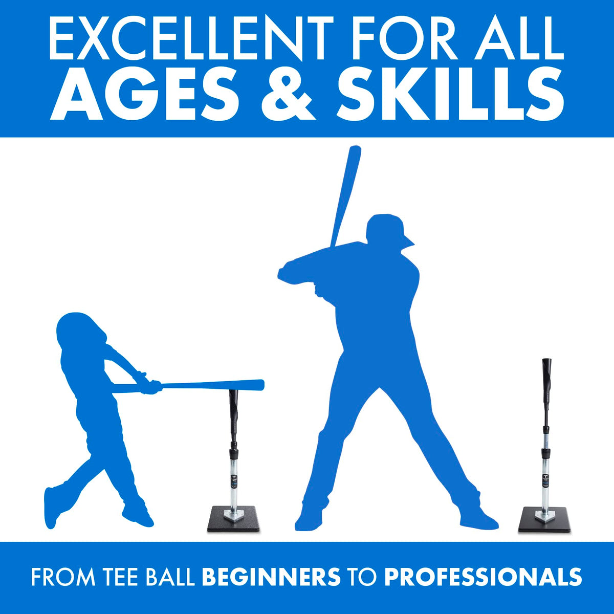 TANNER Tanner Tee Adjustable Batting Tee for Baseball & Softball