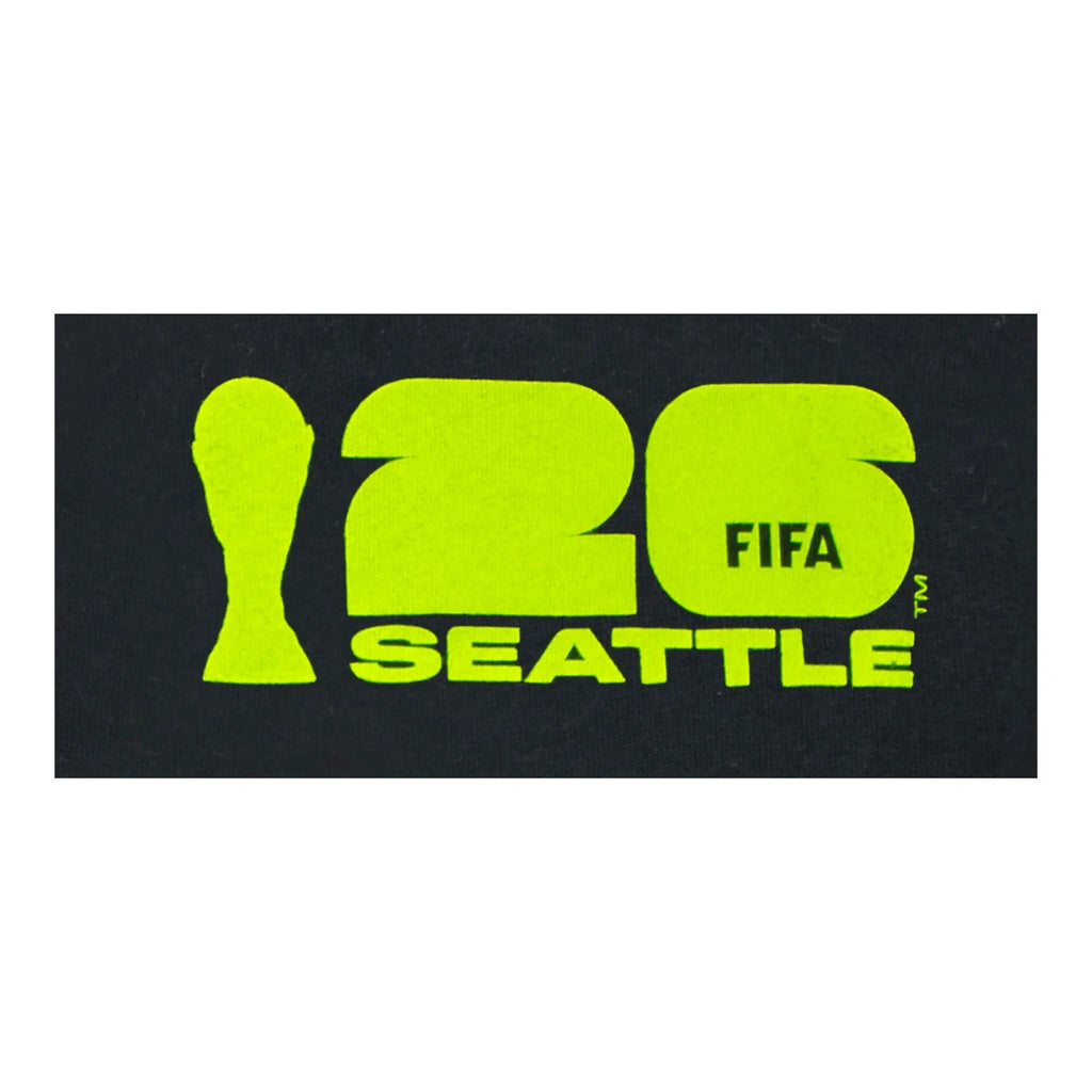 FIFA World Cup 2026™ Seattle Poster Black T-Shirt - Unisex