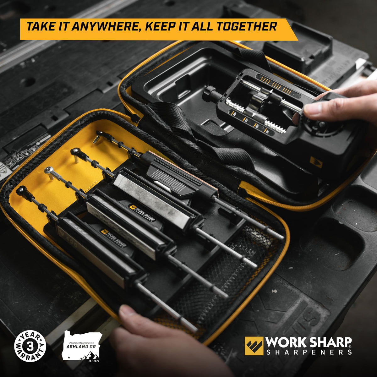 WORK SHARP Precision Adjust Elite Knife Sharpener - Adjustable System