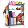 MYTHINGLOGIC Garage Ball Storage Organizer for Sports Equipment