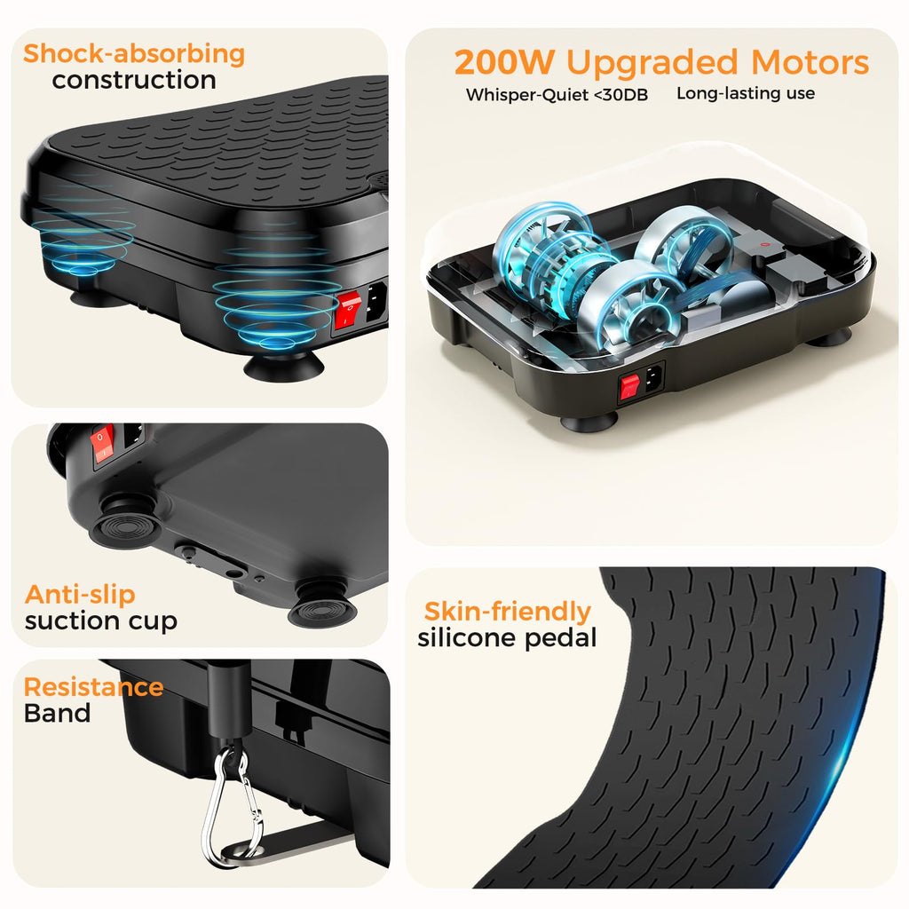 TREKORA Vibration Plate Exercise Machine for Weight Loss