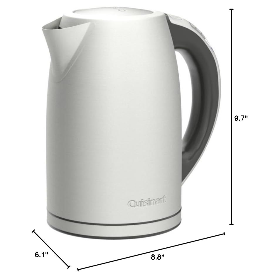 CUISINART PerfecTemp 1.7L Cordless Electric Kettle, 1500W