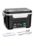 EAST OAK Cordless Electric Lunch Box - Heated Food Warmer