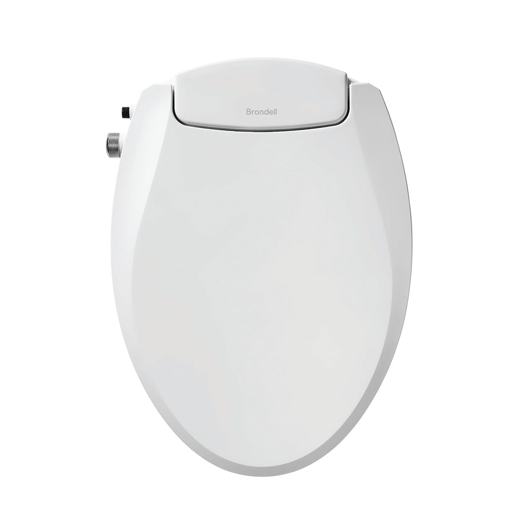 BRONDELL Bidet Toilet Seat Non-Electric for Elongated Toilets