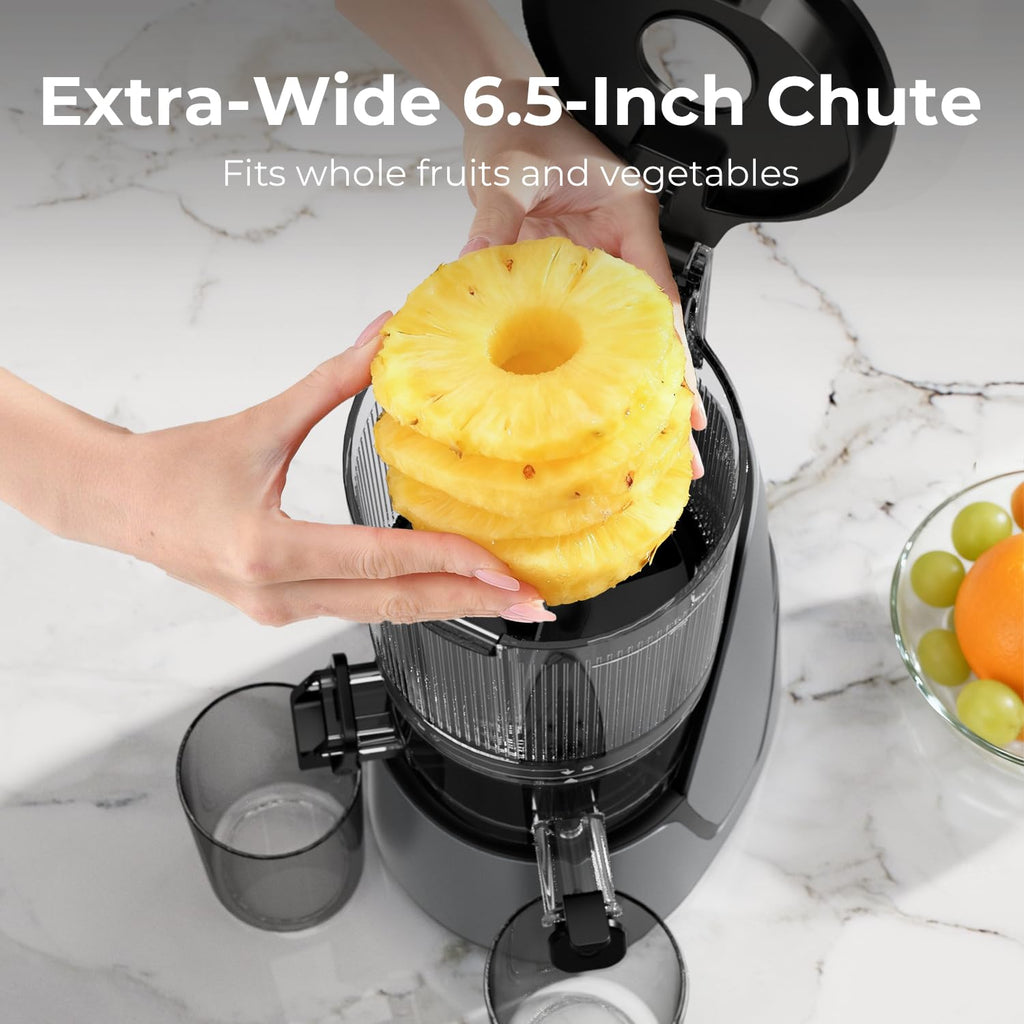 EANORUUS 3-in-1 Cold Press Juicer with Large 100oz Capacity