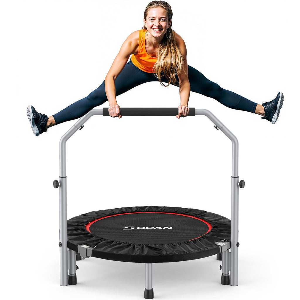 BCAN SP2 Mini Trampoline - 330/440lbs Adjustable Fitness