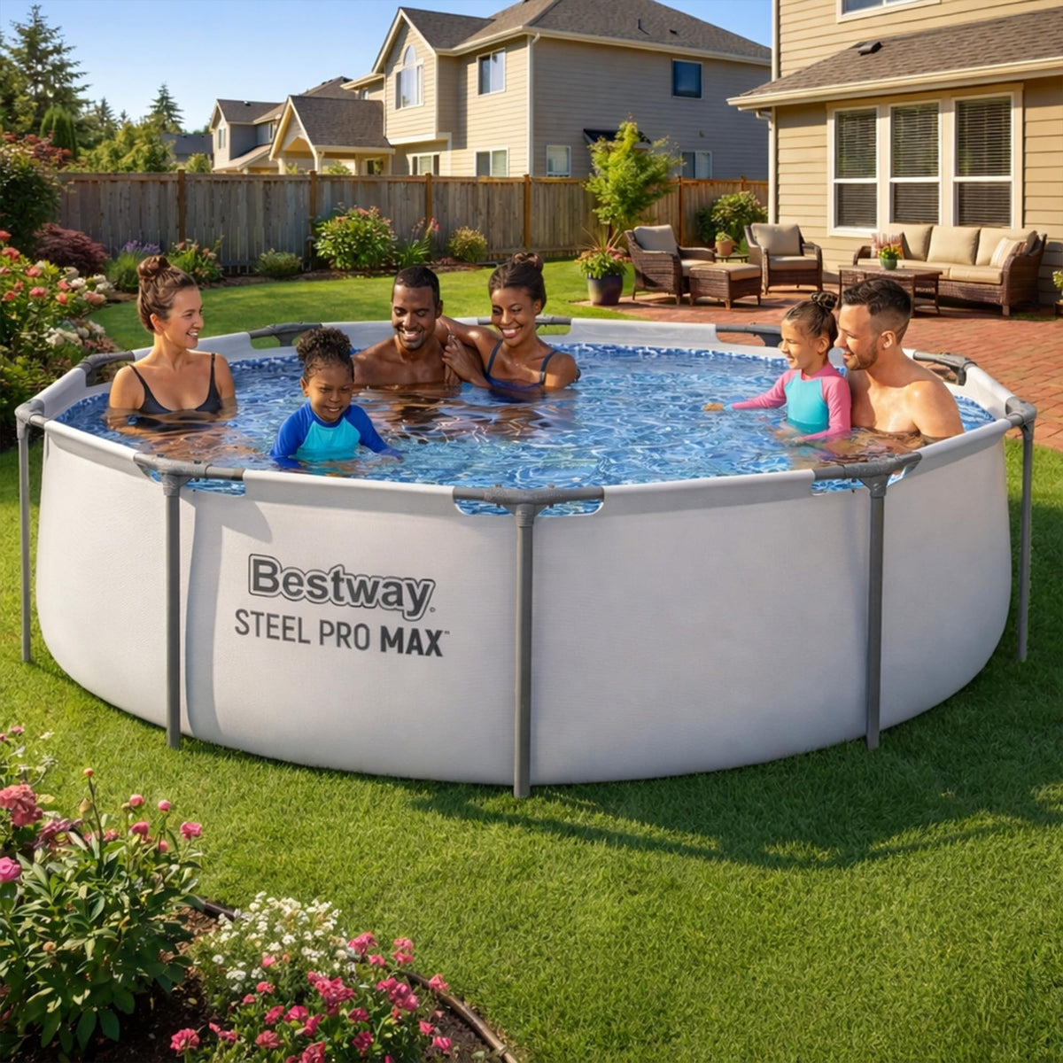 BESTWAY Steel Pro MAX 10' x 30" Above Ground Pool Set