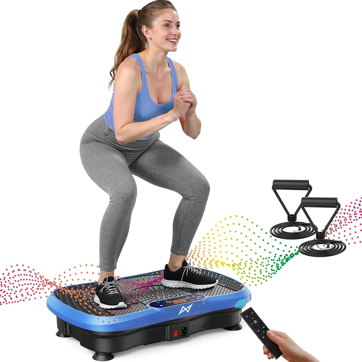 AXV Vibration Plate Fitness Machine for Full Body Workout