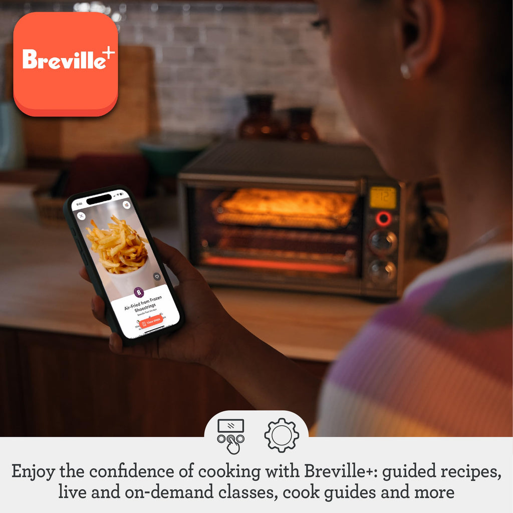 BREVILLE Smart Oven Air Fryer Compact - Brushed Stainless Steel