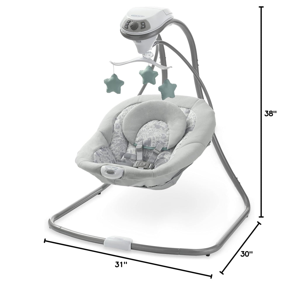 GRACO Simple Sway Baby Swing with Side-to-Side Motion