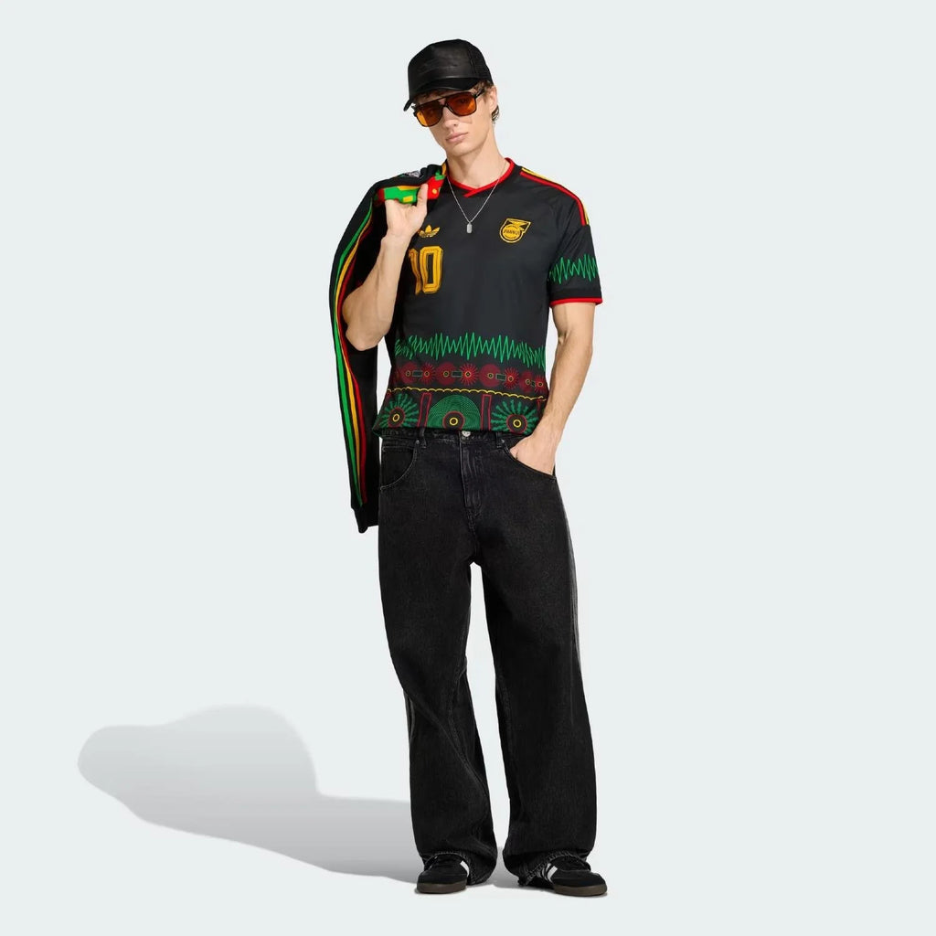 Jamaica 26 Away Marley 10 Jersey - Men's