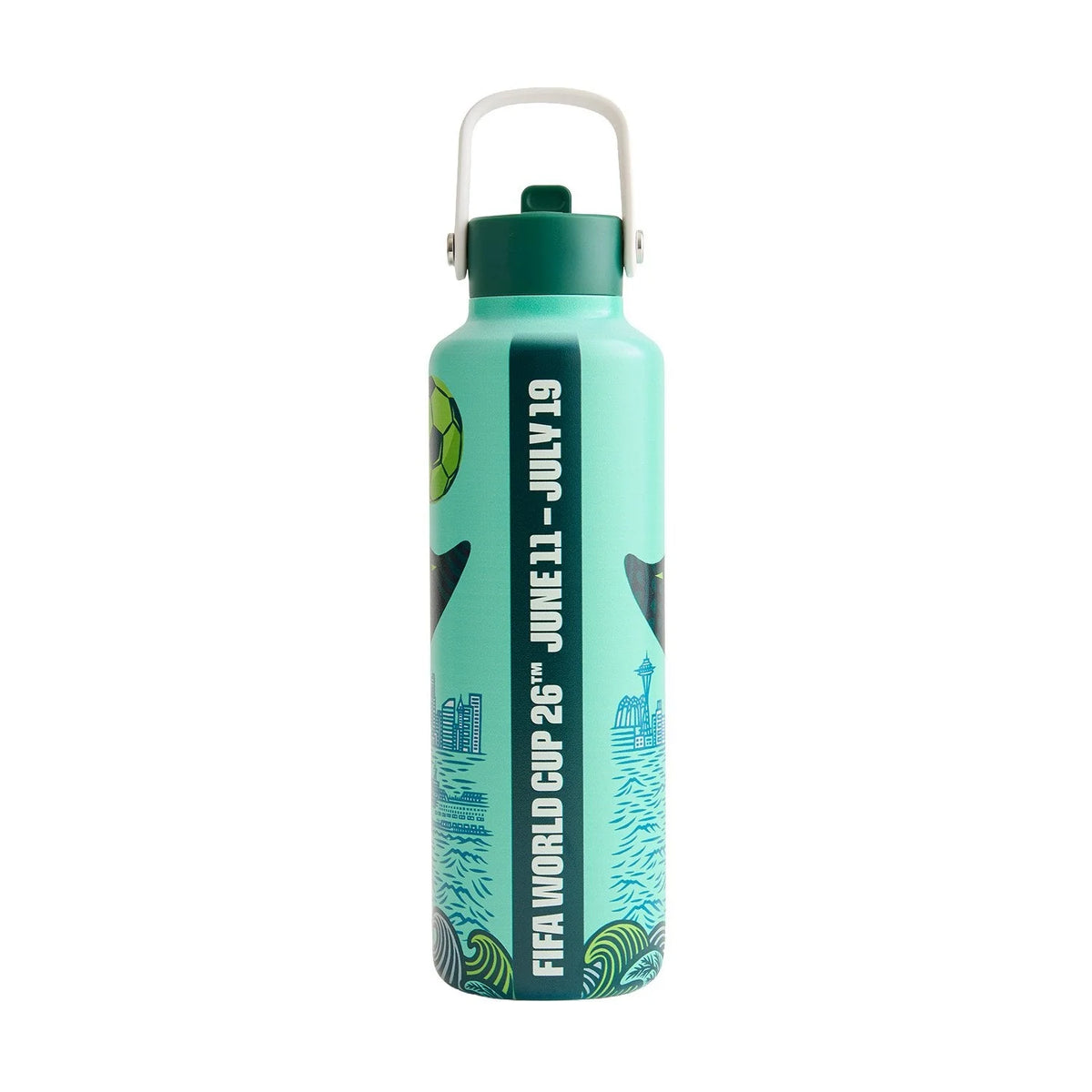 FIFA World Cup 2026™ Seattle Poster Water Bottle