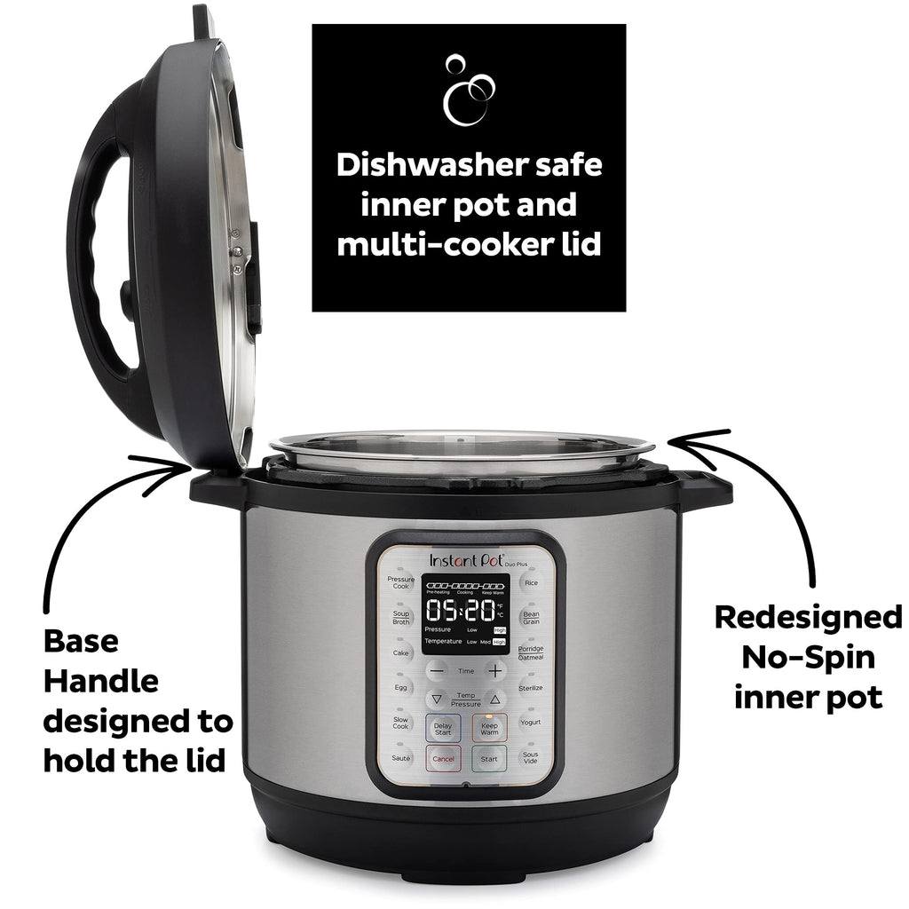 INSTANT POT Duo Plus 9-in-1 Electric Pressure Cooker, 3 Quart