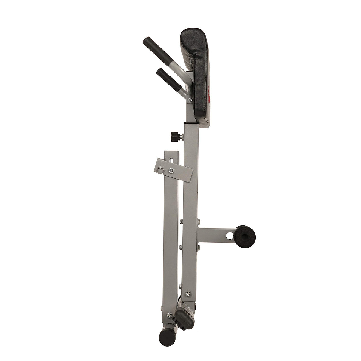 SUNNY HEALTH & FITNESS Foldable Hyperextension Roman Chair for Home Gym