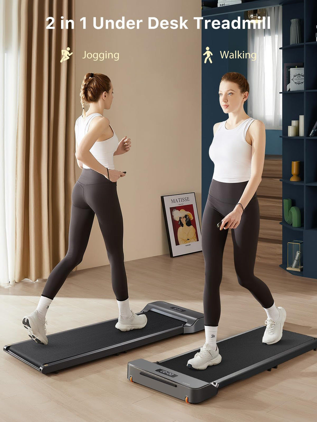 WALKINGPAD Foldable Walking Pad Under Desk Treadmill Compact