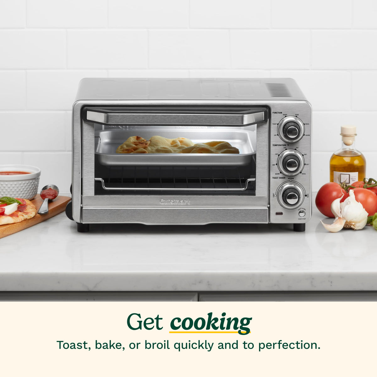 CUISINART Custom Classic Toaster Oven Broiler - 1800 Watt