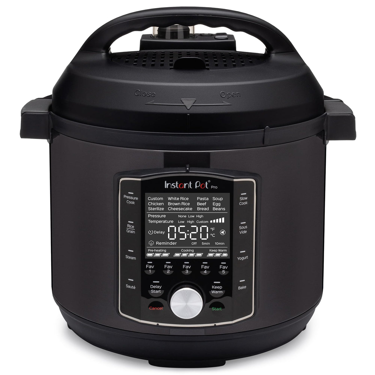 INSTANT POT Pro 10-in-1 Pressure Cooker & Slow Cooker, 8 QT