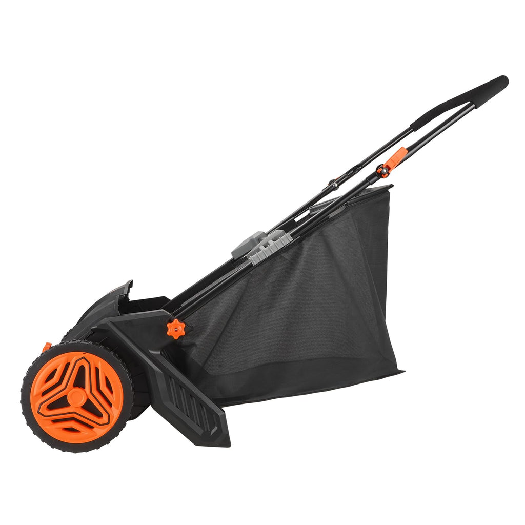 VEVOR Push Lawn Sweeper - 21" Heavy Duty Grass Collector