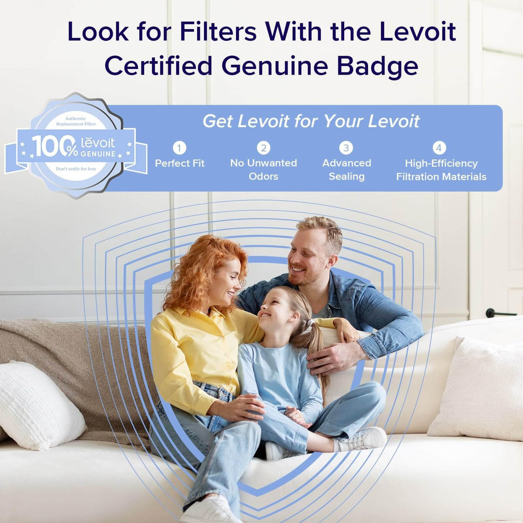 LEVOIT Vital 100S-P Air Purifier for Large Rooms 1073Ft²