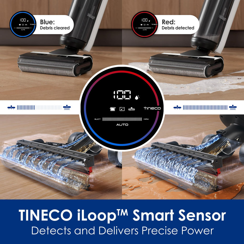 TINECO Floor ONE S5 Smart Cordless Wet Dry Vacuum Cleaner