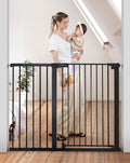 COMOMY 36" Extra Tall Baby Gate - Adjustable for Stairs & Doorways