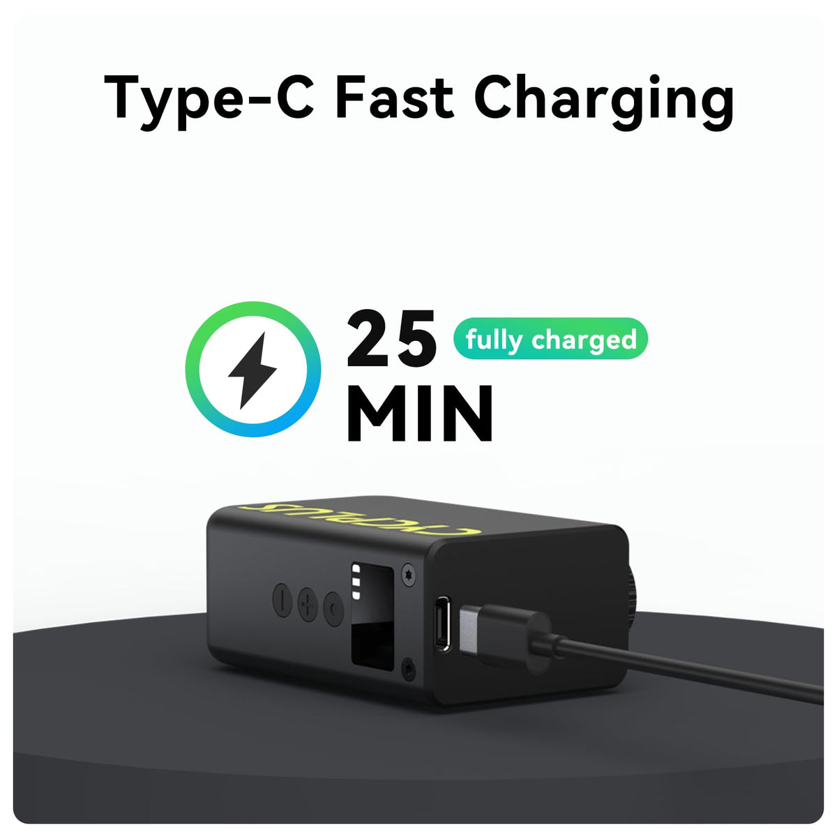 CYCPLUS AS2 Ultra Tiny Electric Bike Pump with Gauge