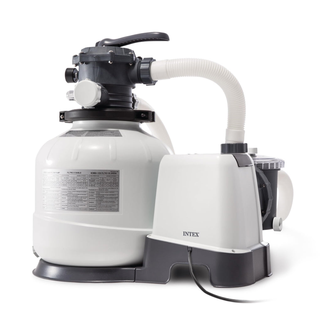 INTEX Krystal Clear Sand Filter Pump 2800 GPH for Pools
