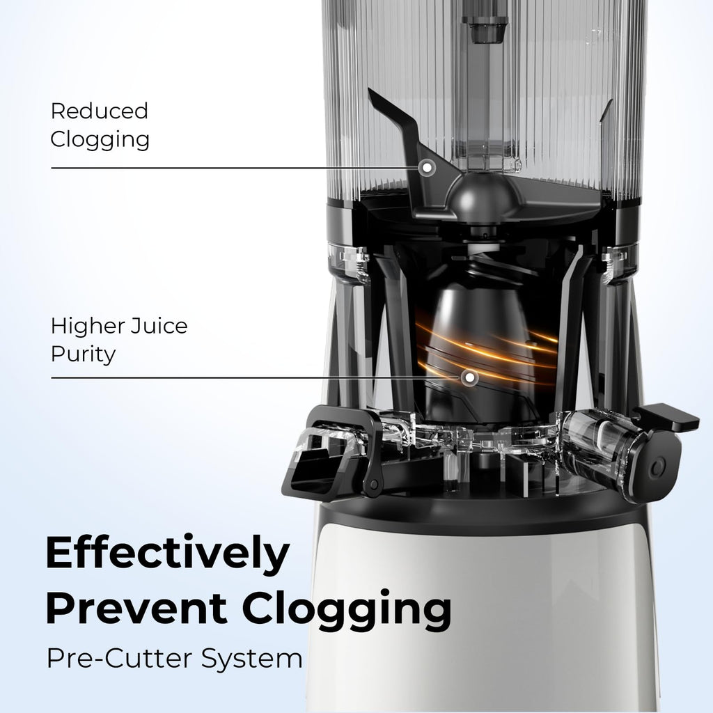 EANORUUS 3-in-1 Cold Press Juicer with 100oz Capacity