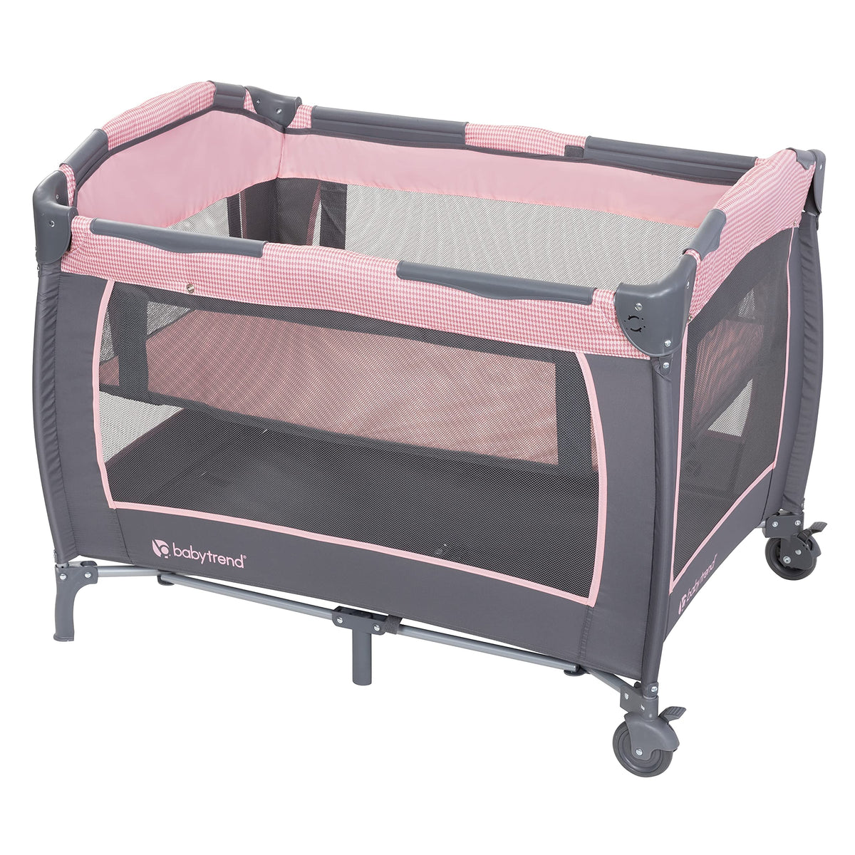 BABY TREND Lil' Snooze Deluxe III - Cozy Pink Sleep Solution