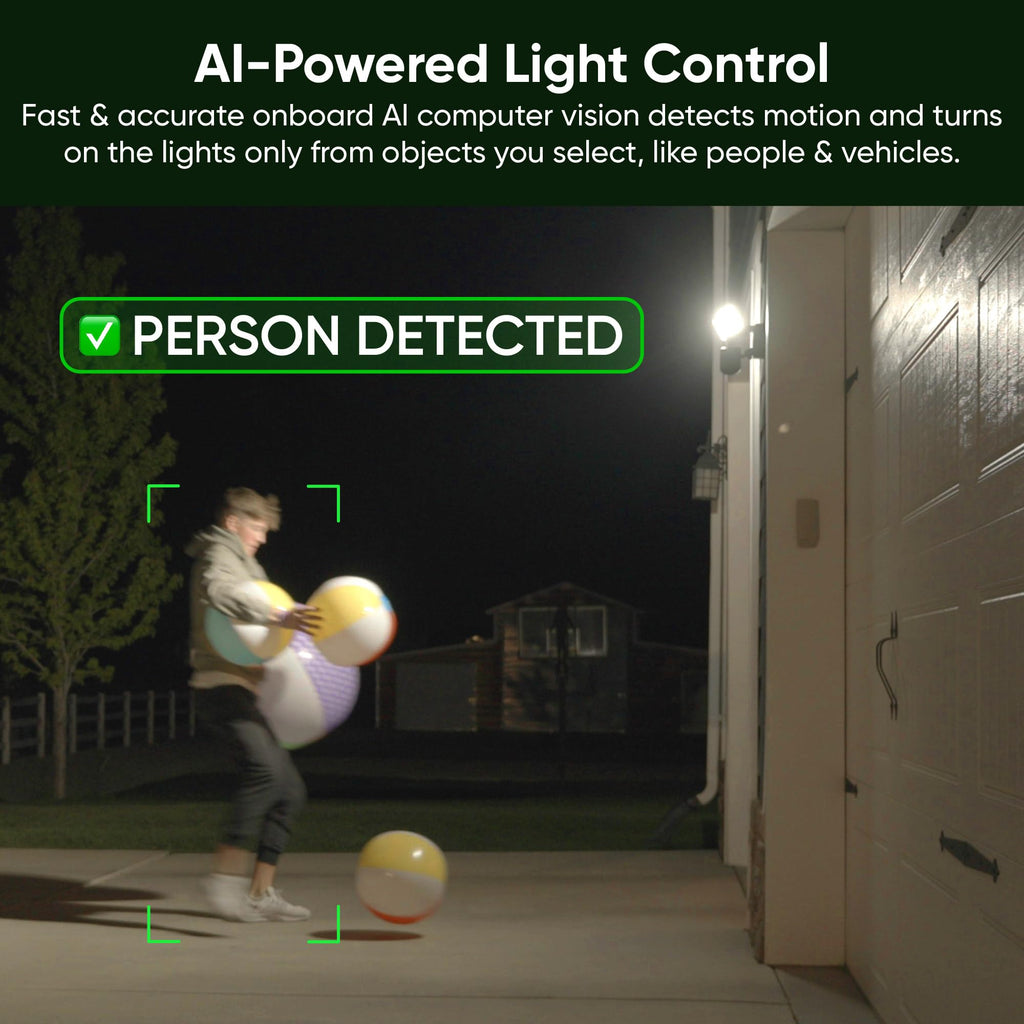 WYZE Floodlight Camera Pro - 2.5K HD Outdoor Security