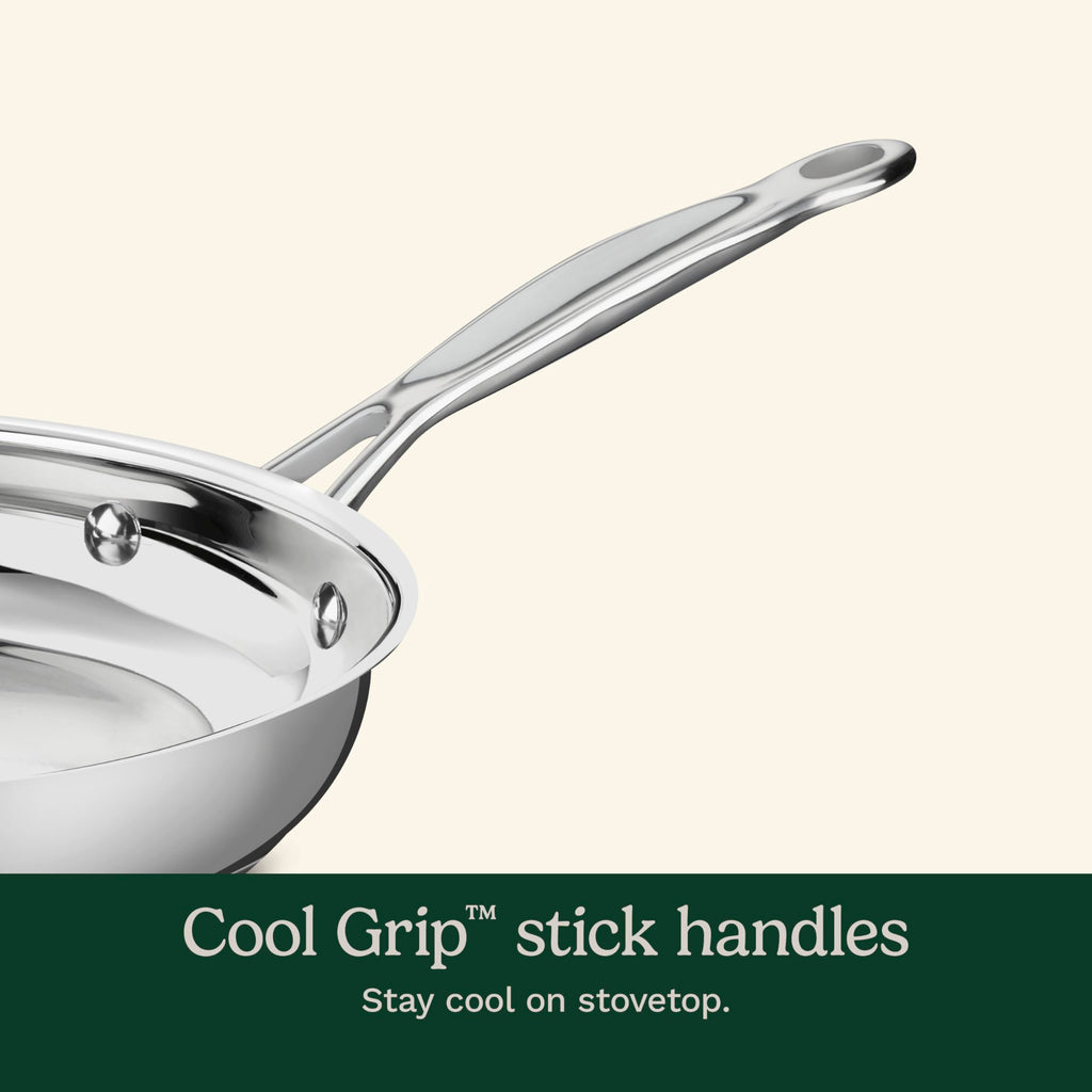 CUISINART 17-Piece Stainless Steel Cookware Set - Classic Collection