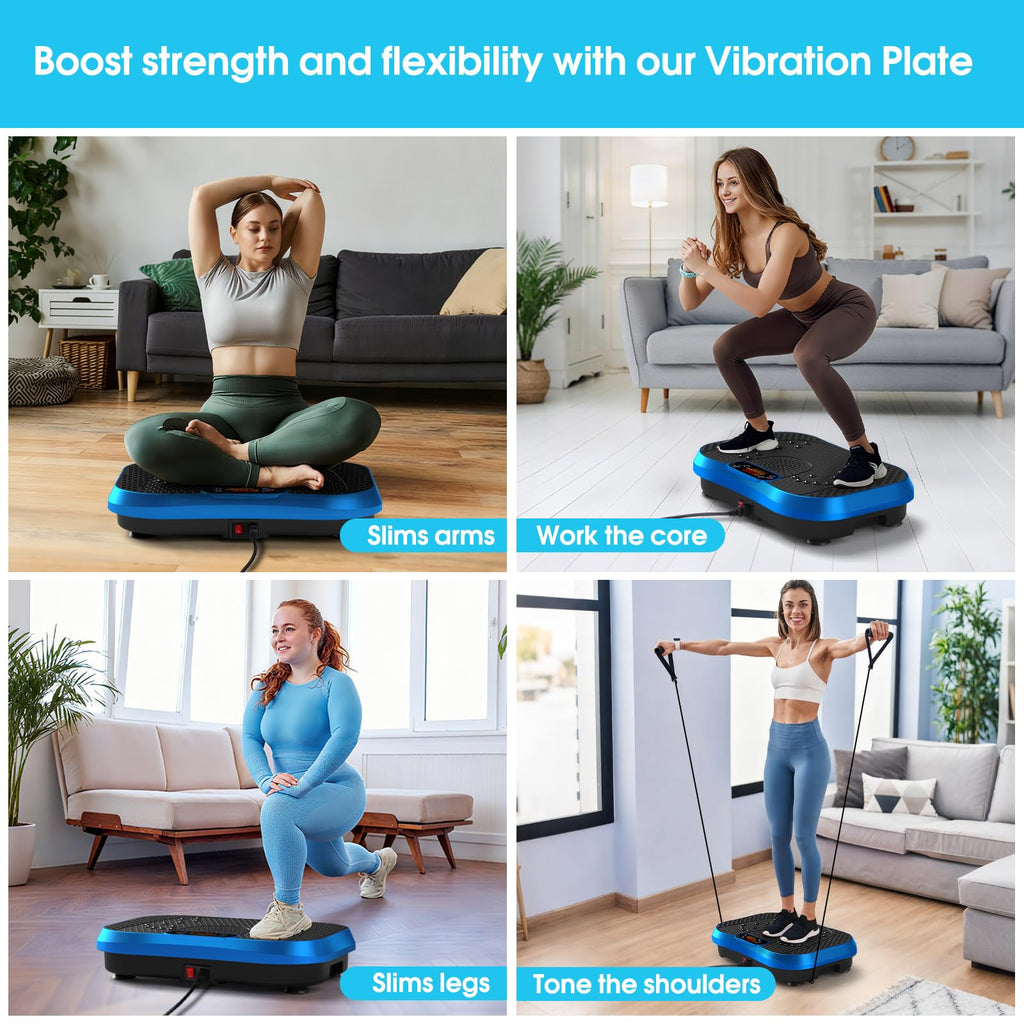 SOFTGYM Vibration Plate Exercise Machine for Whole Body Workout